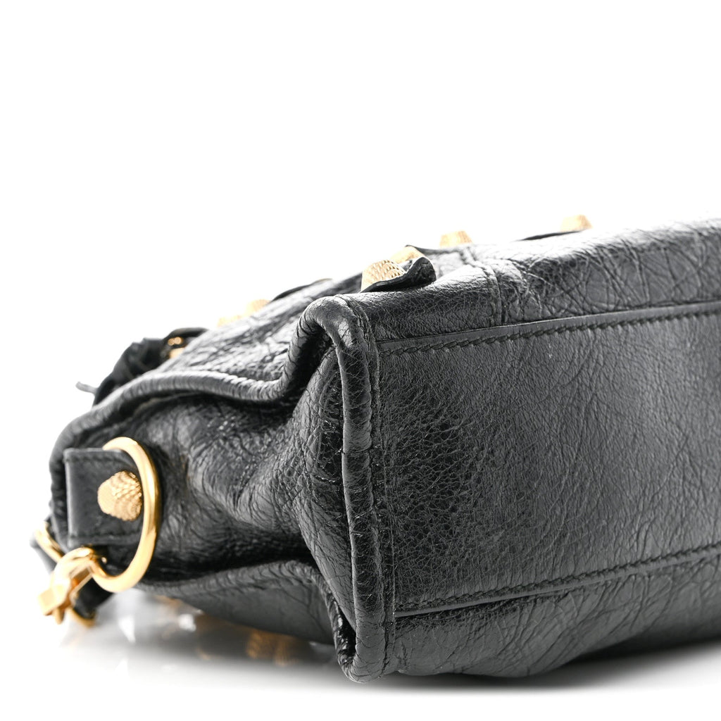 Agneau Giant 12 Gold Hardware Mini City Black