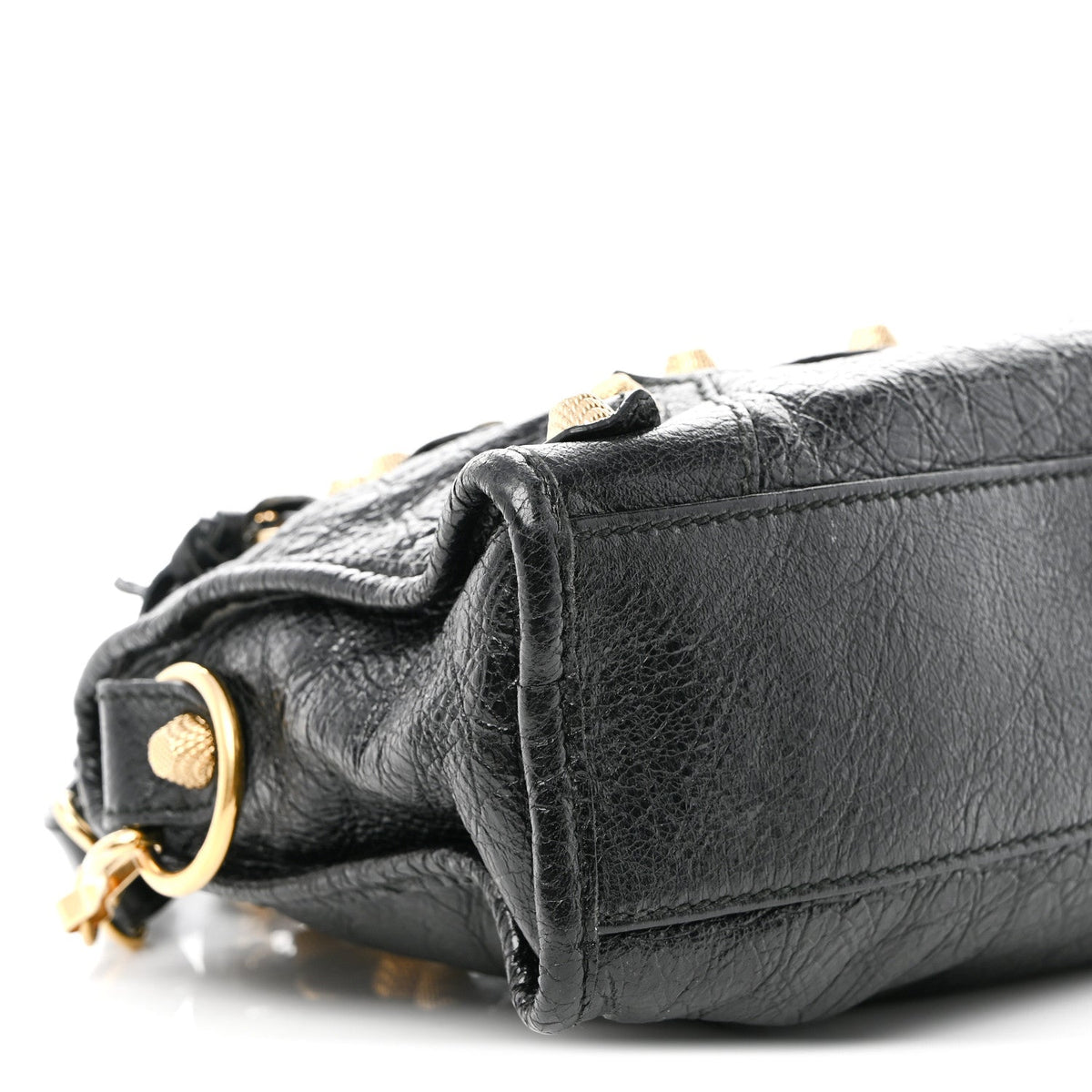 Agneau Giant 12 Gold Hardware Mini City Black