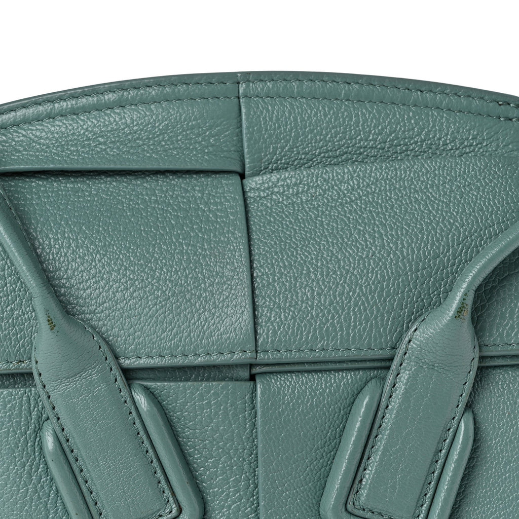 Goatskin Maxi Intrecciato Mini Arco Linoleum