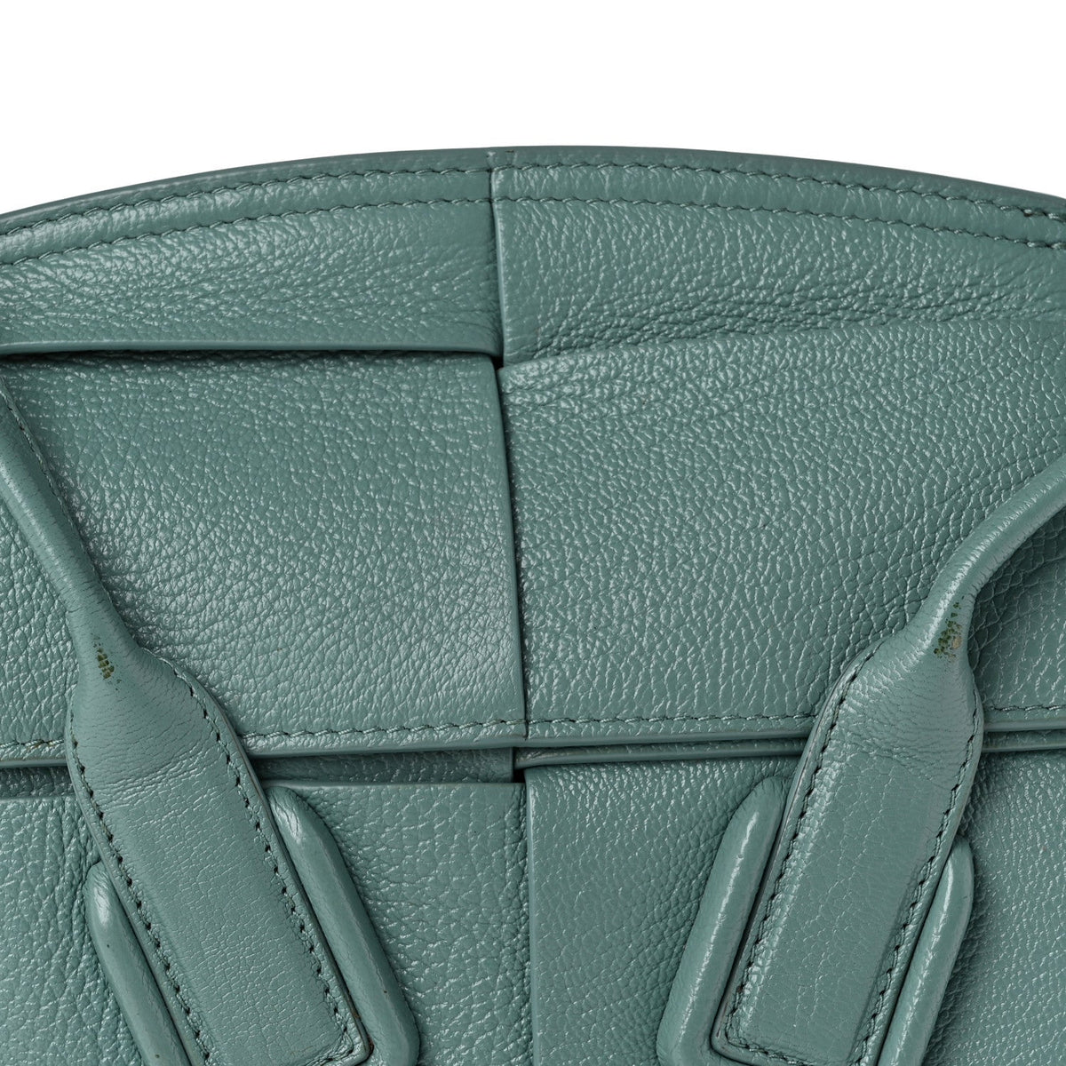 Goatskin Maxi Intrecciato Mini Arco Linoleum