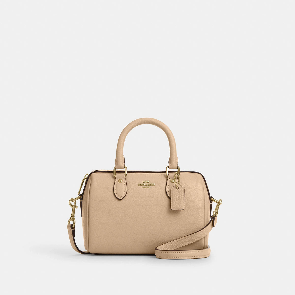 Coach Outlet Mini Rowan Crossbody Bag In Signature Leather
