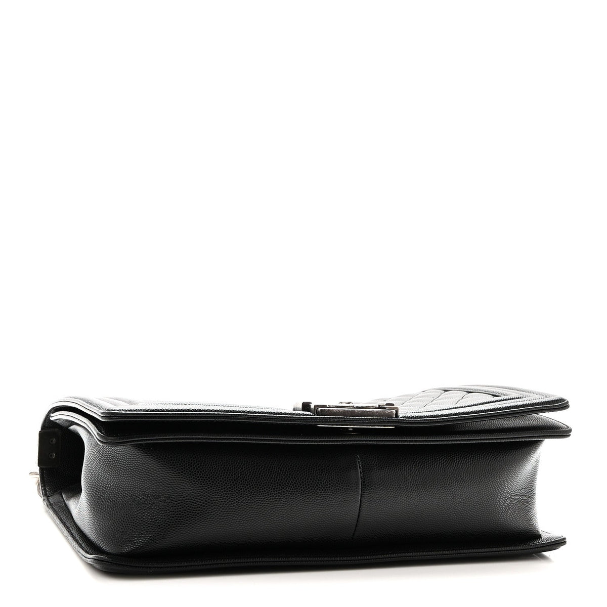 Caviar Quilted New Medium Boy Flap Black