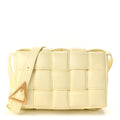 Nappa Maxi Intrecciato Padded Cassette Crossbody Bag Zest