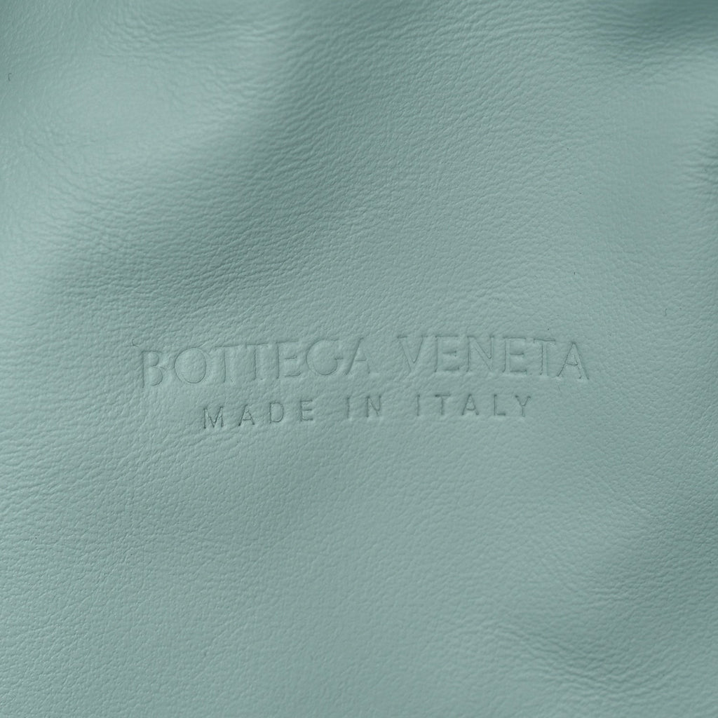 Nappa Intrecciato Teen Jodie Hobo Teal Washed