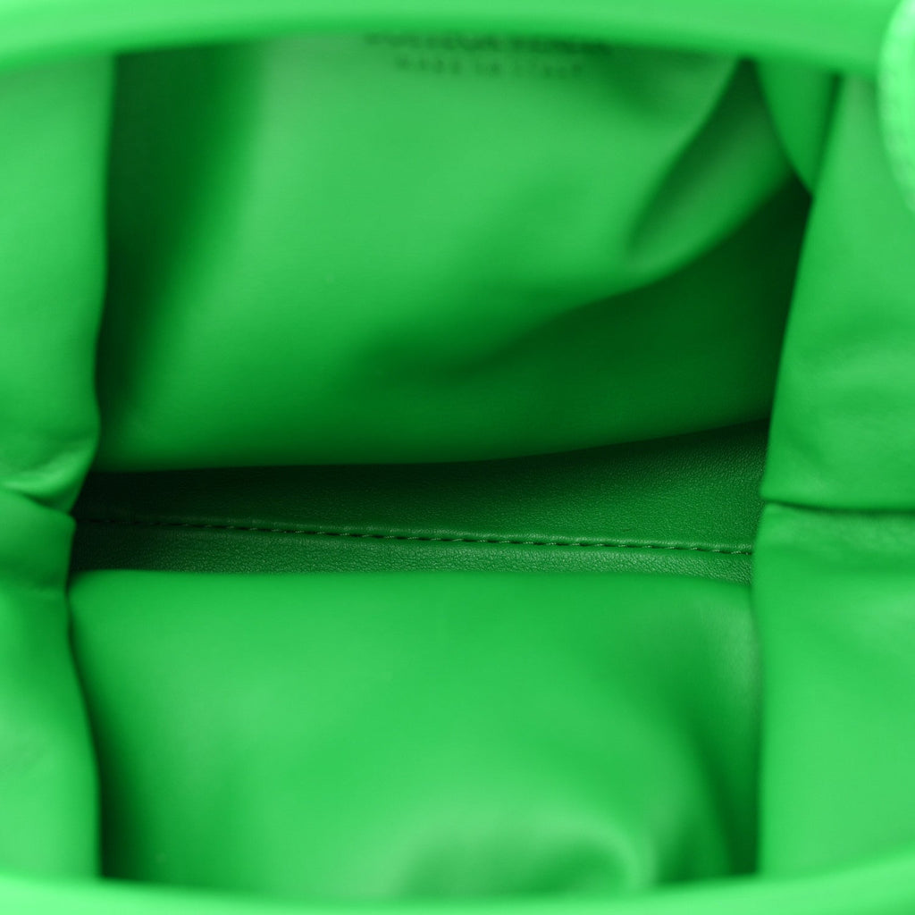 Butter Calfskin The Mini Pouch Parakeet