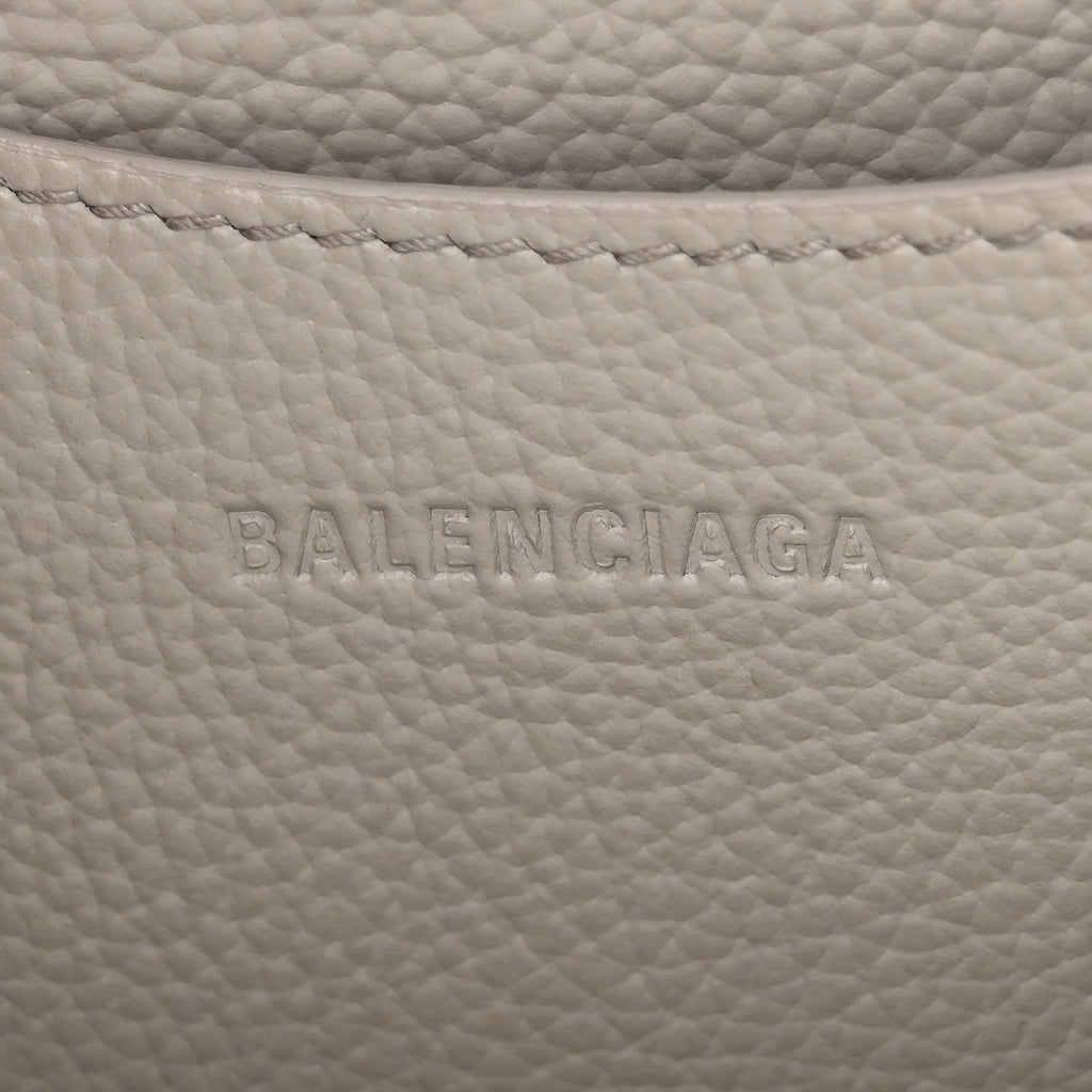 Grained Calfskin Neo Classic Silver Hardware S City Light Grey