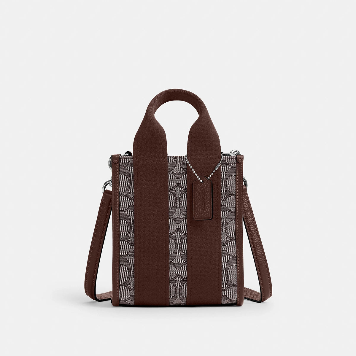 Coach Outlet Smith Mini Tote Bag In Signature Jacquard