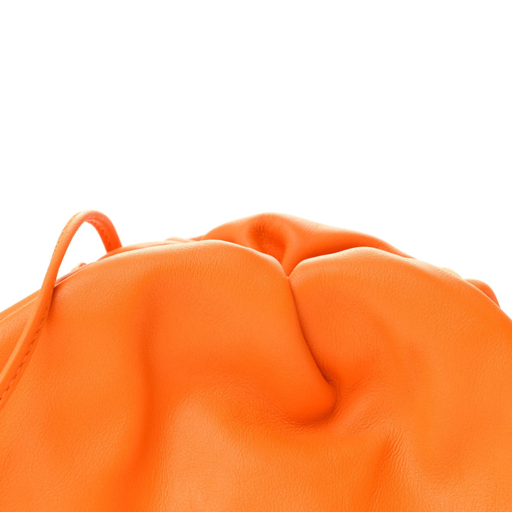 Butter Calfskin The Mini Pouch Light Orange