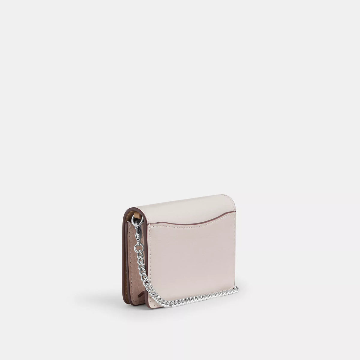Coach Outlet Mini Wallet On A Chain With Sparkly Butterfly Print