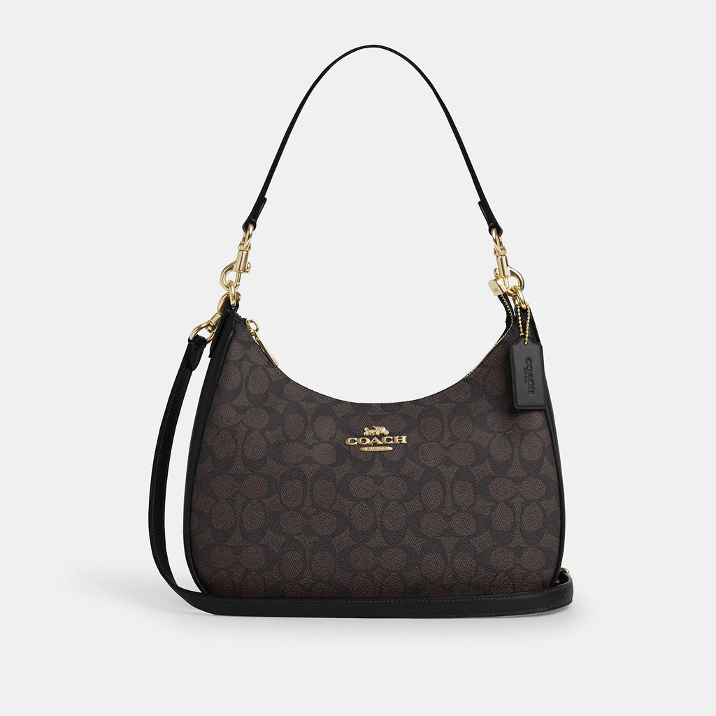 Coach Outlet Teri Hobo Bag In Signature Canvas