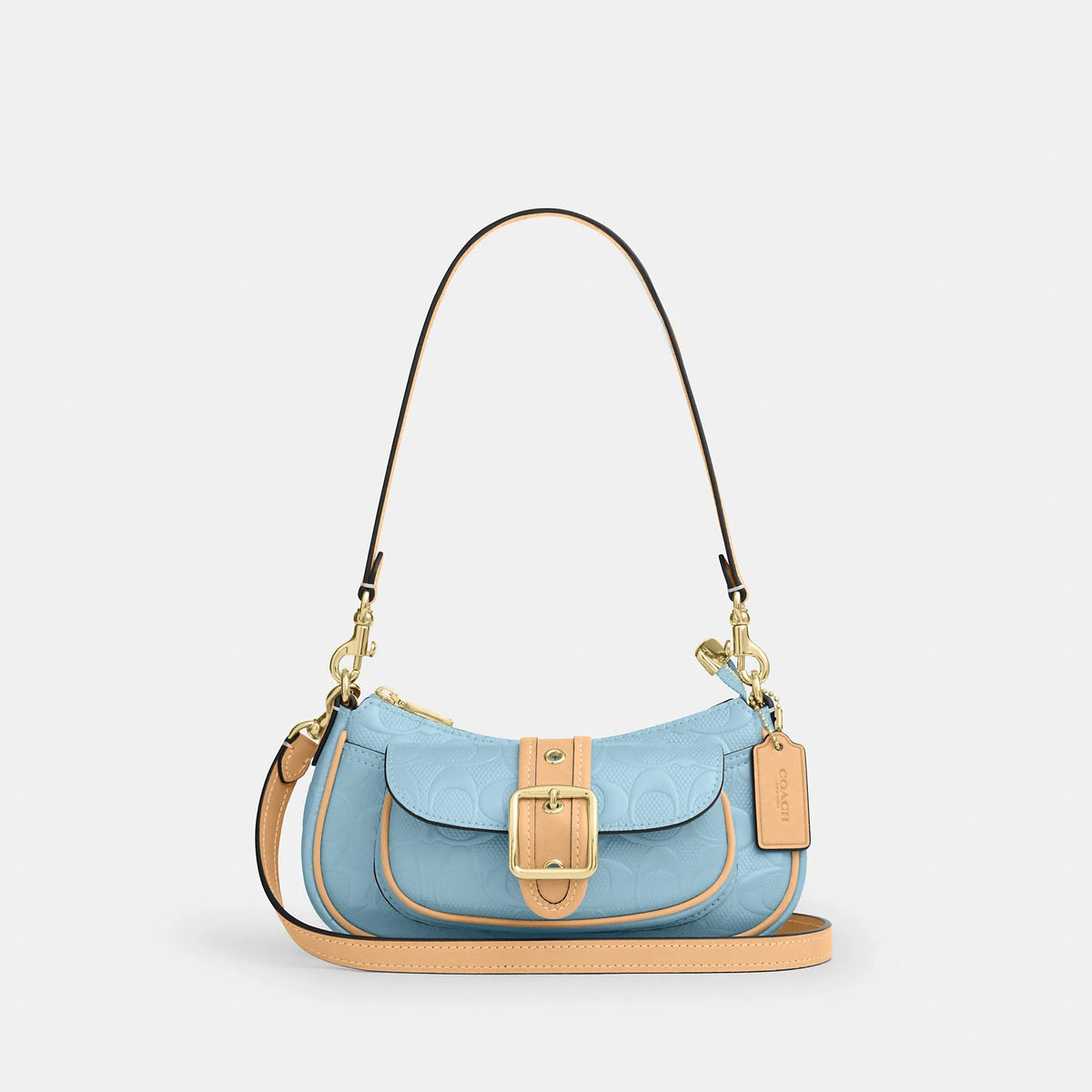 Coach Outlet Ashton Mini Shoulder Bag In Signature Leather