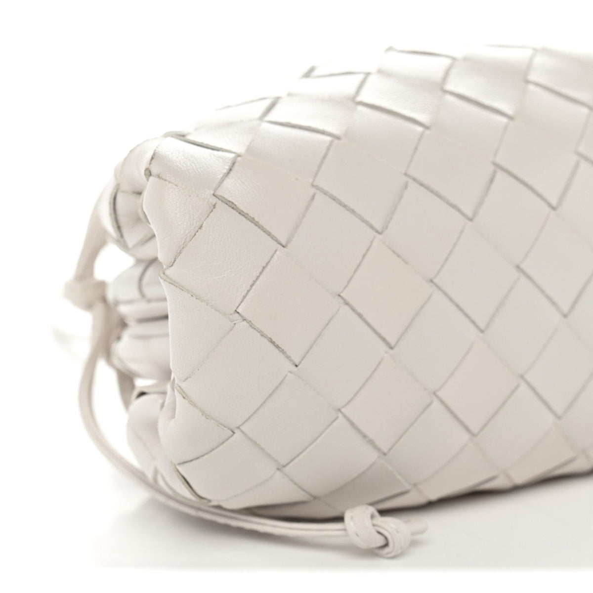 Nappa Intrecciato The Mini Pouch Chalk