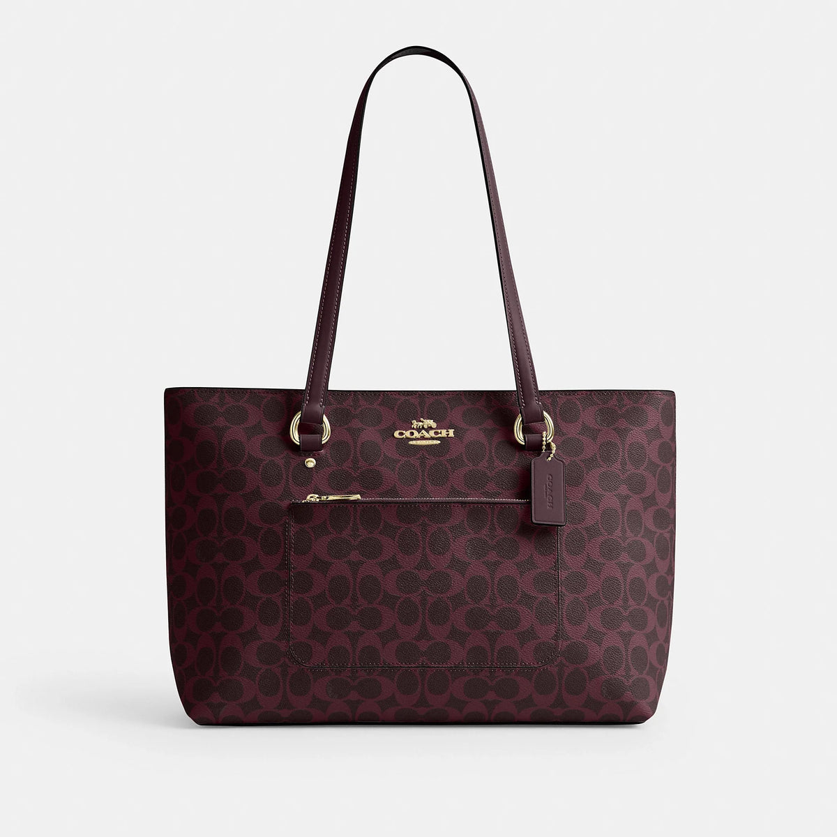 Coach Outlet Station Tote Bag In Signature Canvas