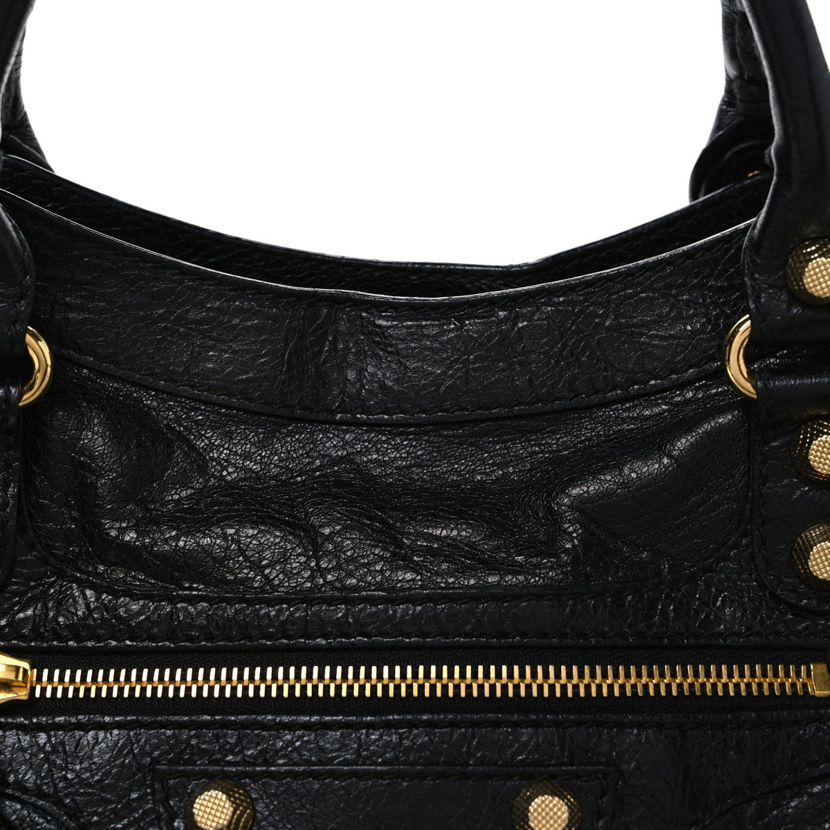 Agneau Giant 12 Gold Hardware City Black