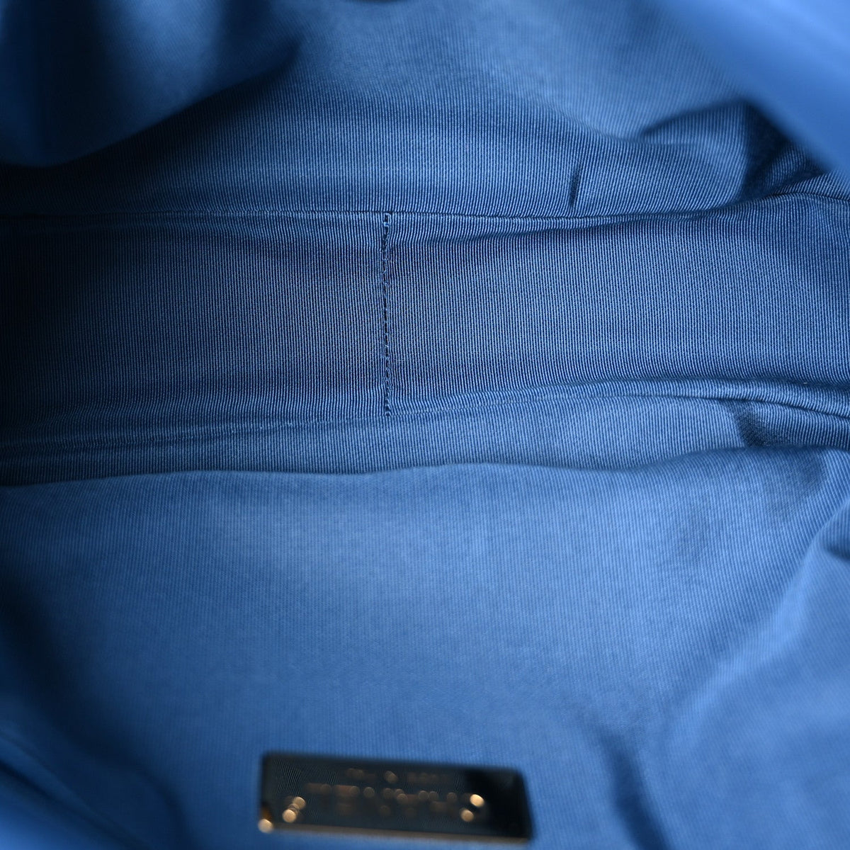 Lambskin Quilted Large Chanel 19 Flap Blue
