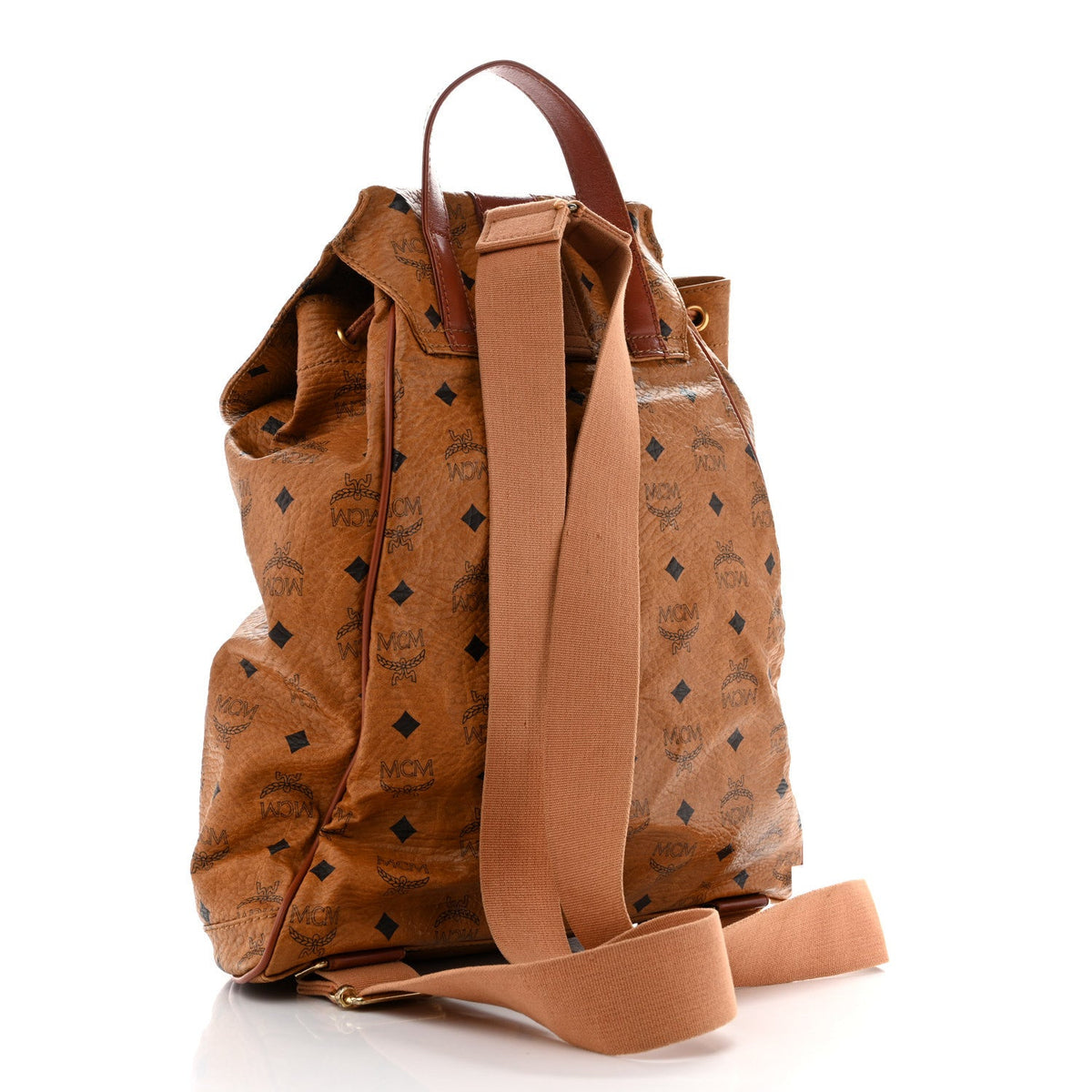 Visetos Drawstring Backpack Cognac
