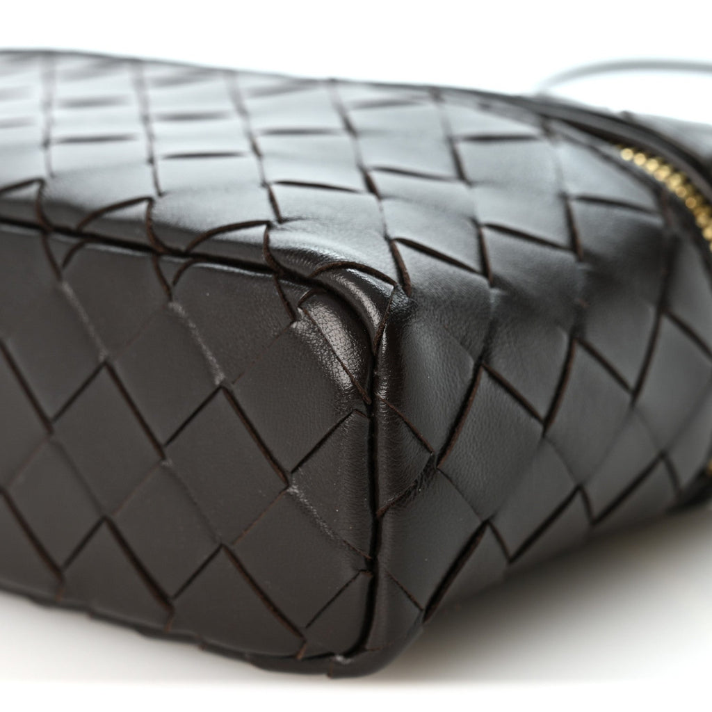 Calfskin Intrecciato Bang Bang Vanity Case Fondant