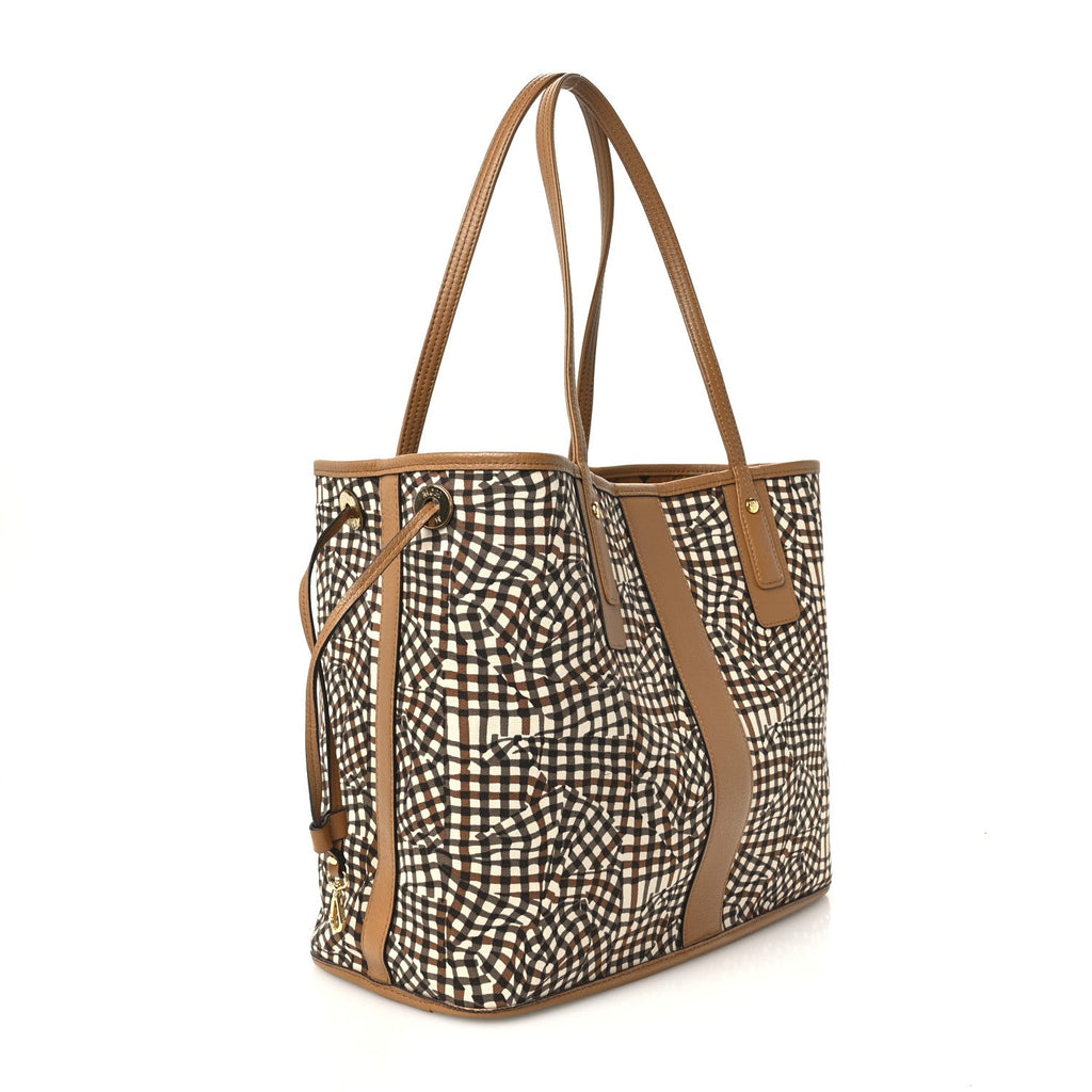 Visetos Medium Liz Reversible Shopper Tote Cognac
