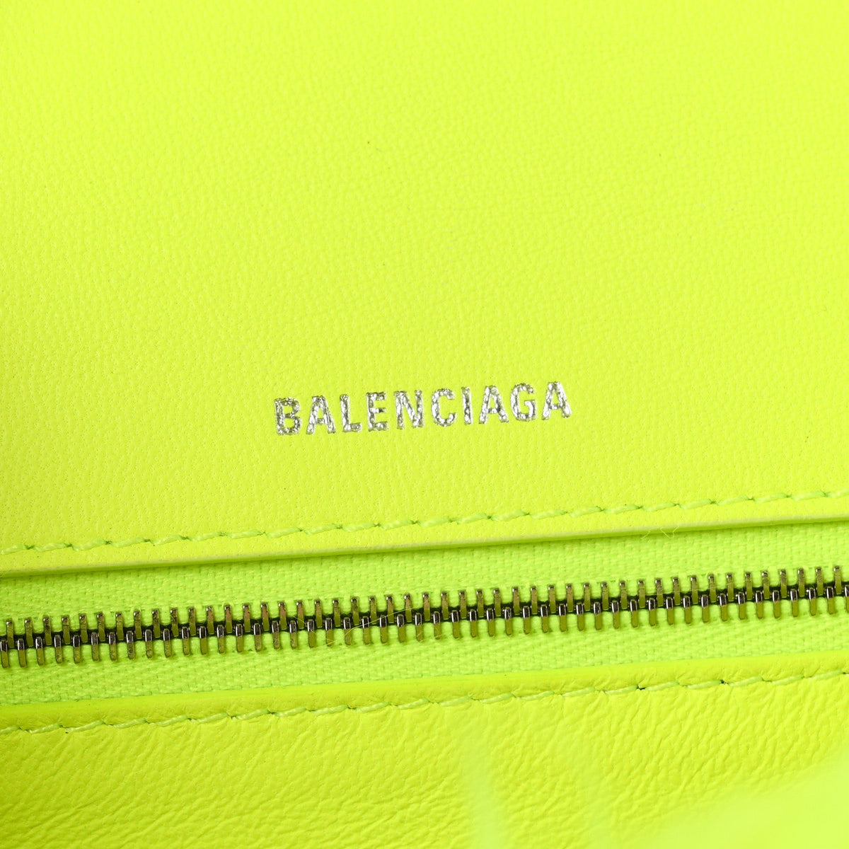 Faux Fur Medium Fluffy Hourglass Top Handle Bag Fluo Yellow