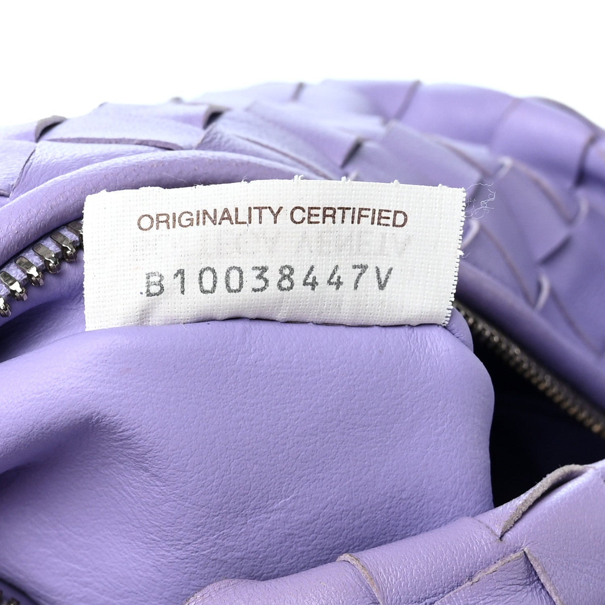 Nappa Intrecciato Mini Jodie Lavender