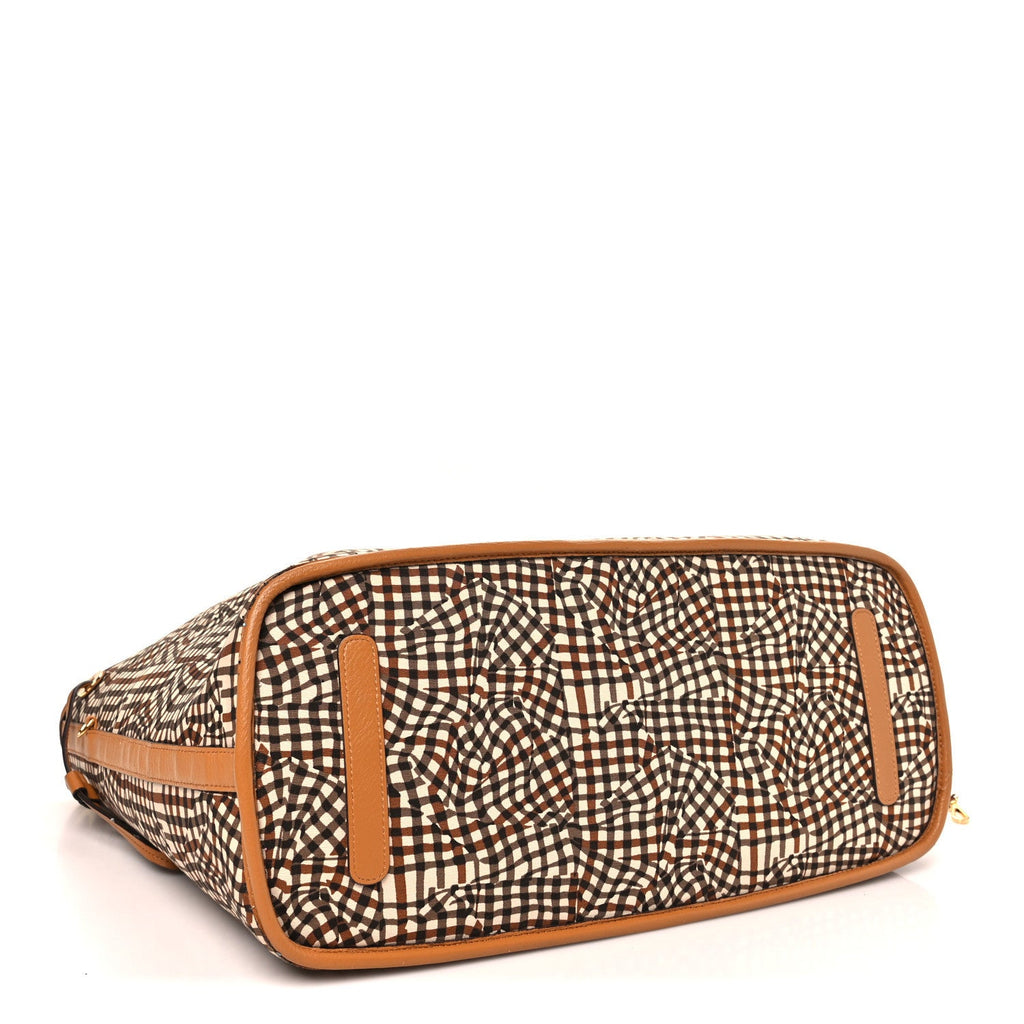 Visetos Medium Liz Reversible Shopper Tote Cognac