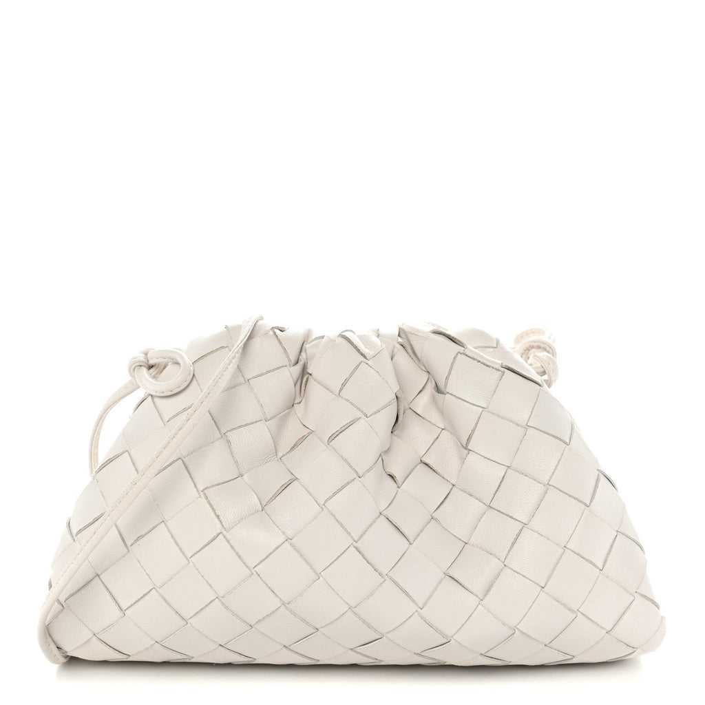 Nappa Intrecciato The Mini Pouch Chalk