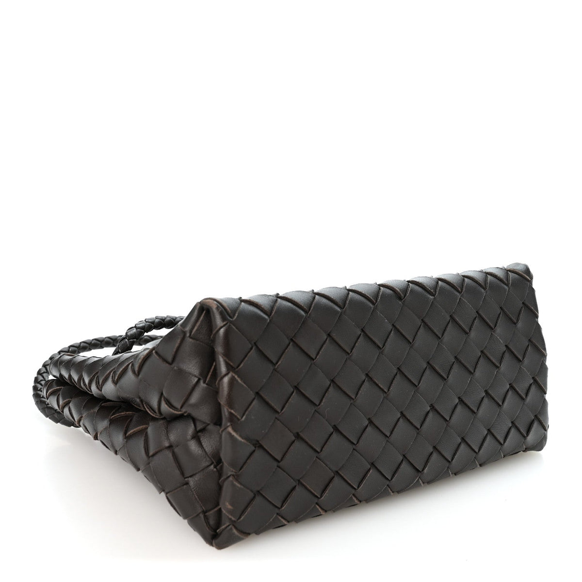 Nappa Intrecciato Small Andiamo Shoulder Bag Fondant