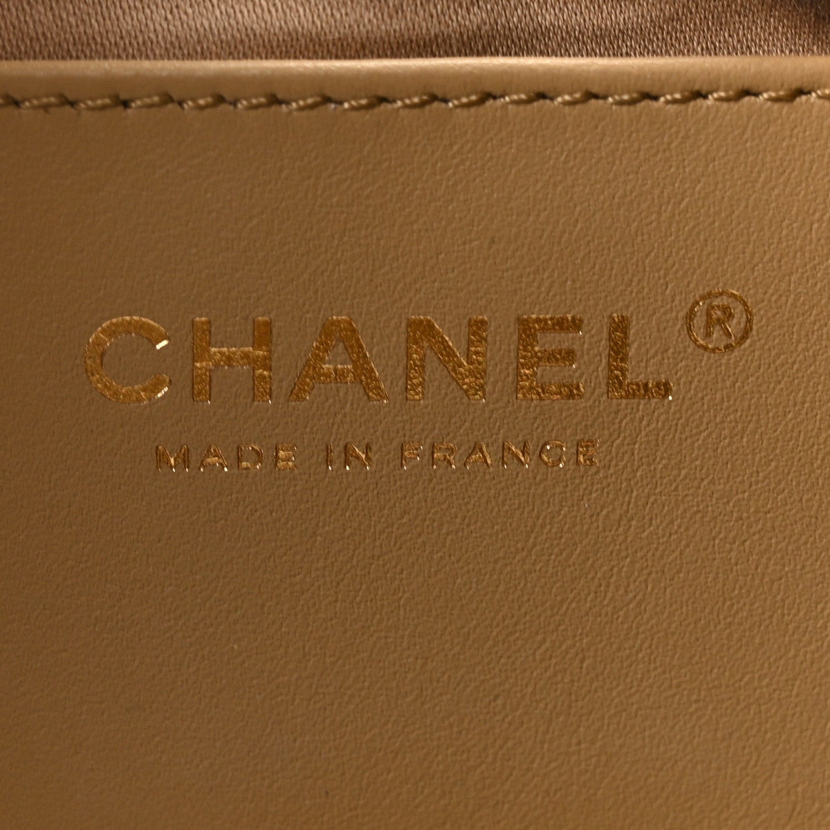Caviar Quilted Small Chanel 25 Handbag Beige
