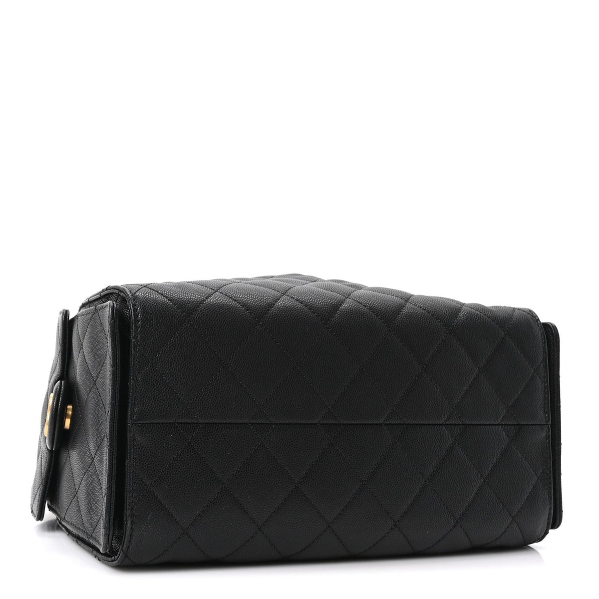 Caviar Quilted Small Chanel 25 Handbag Black