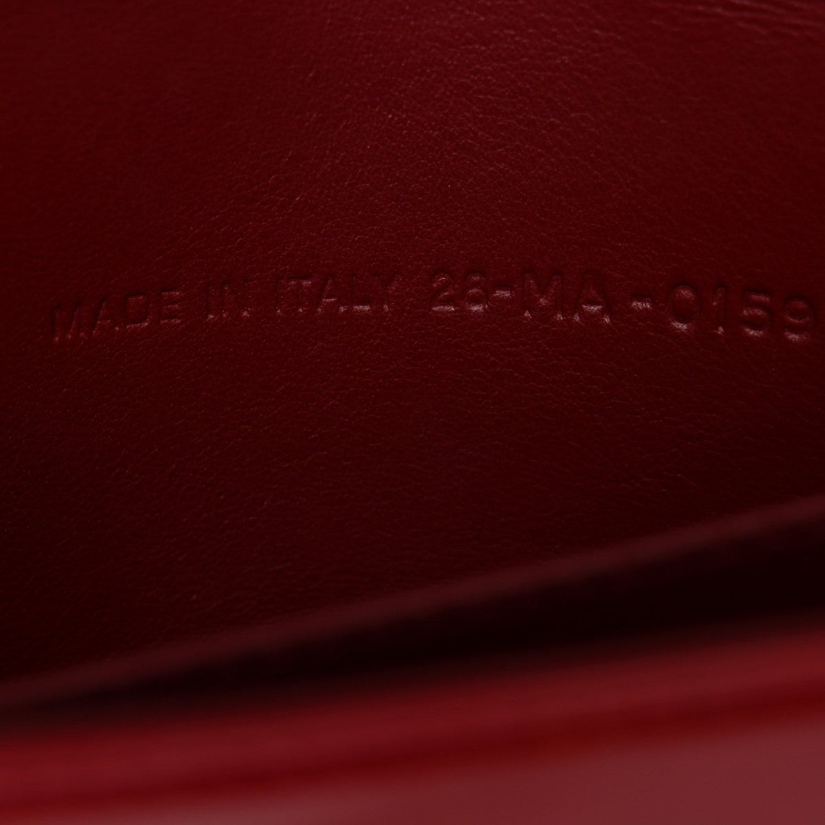 Patent Cannage Lady Dior Clutch Red Red