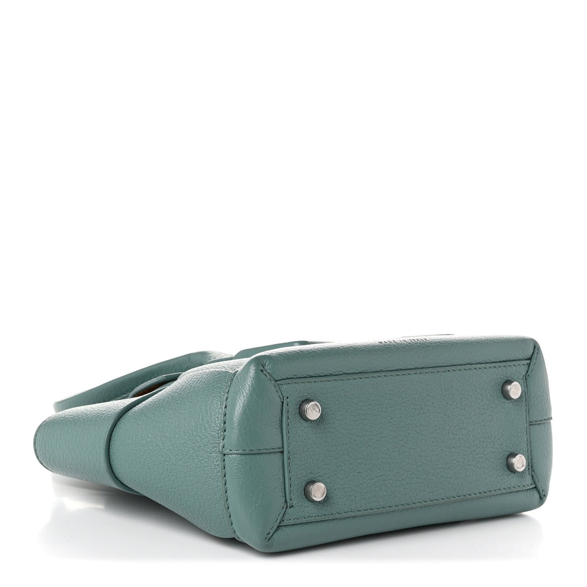Goatskin Maxi Intrecciato Mini Arco Linoleum