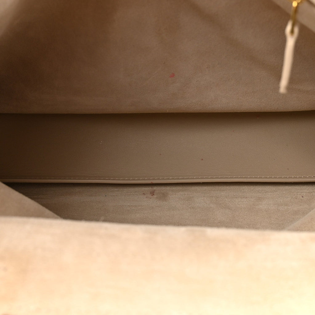 Silky Calfskin Medium Ciao Ciao Ecru