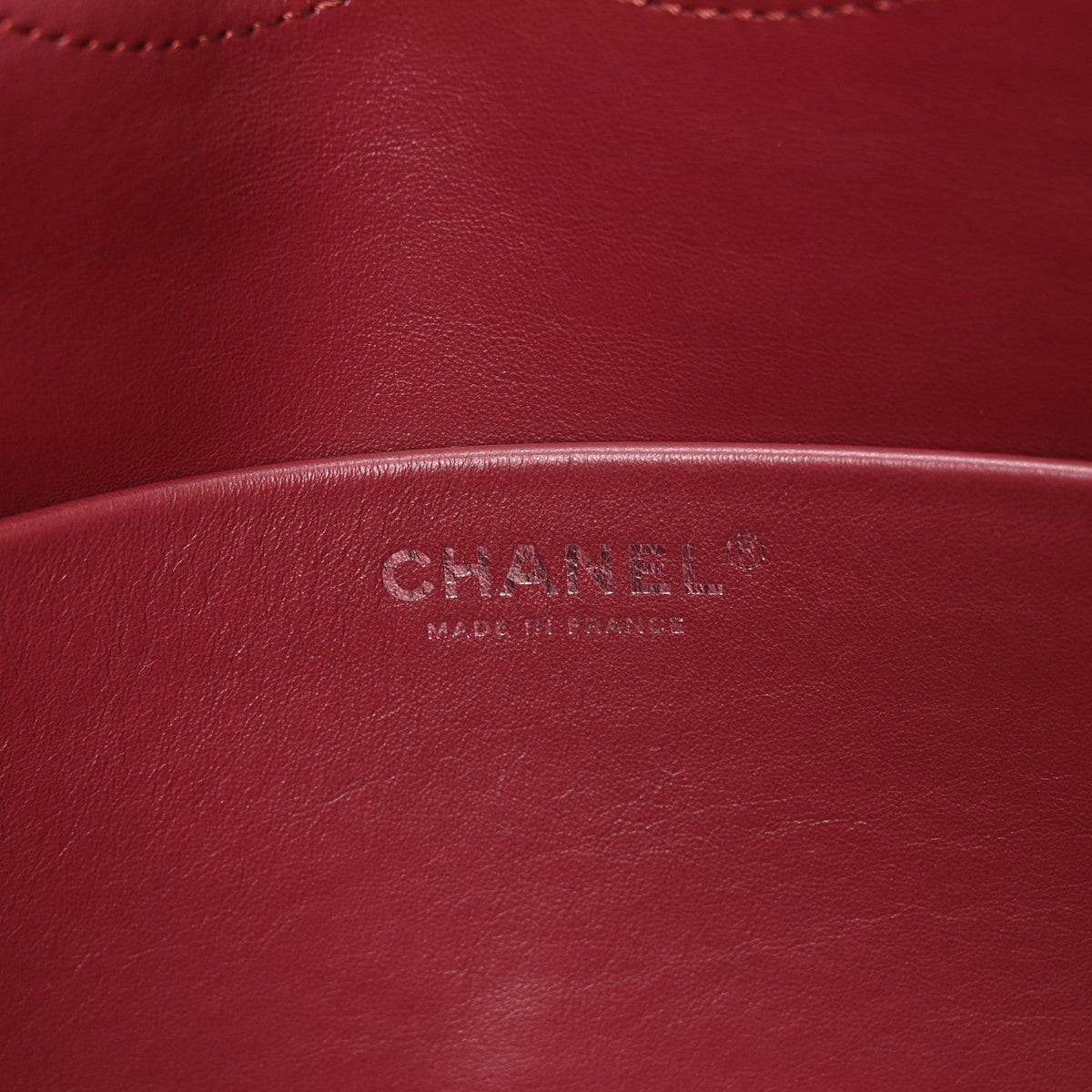 Grained Calfskin Souplissimo Maxi Flap Camel