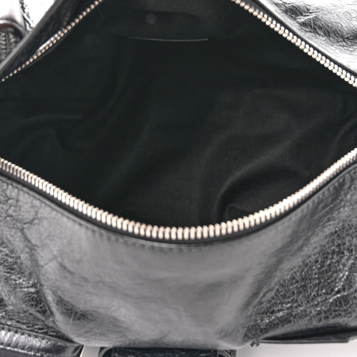 Agneau Arena Men's Superbusy Small Sling Zip Shoulder Bag Black