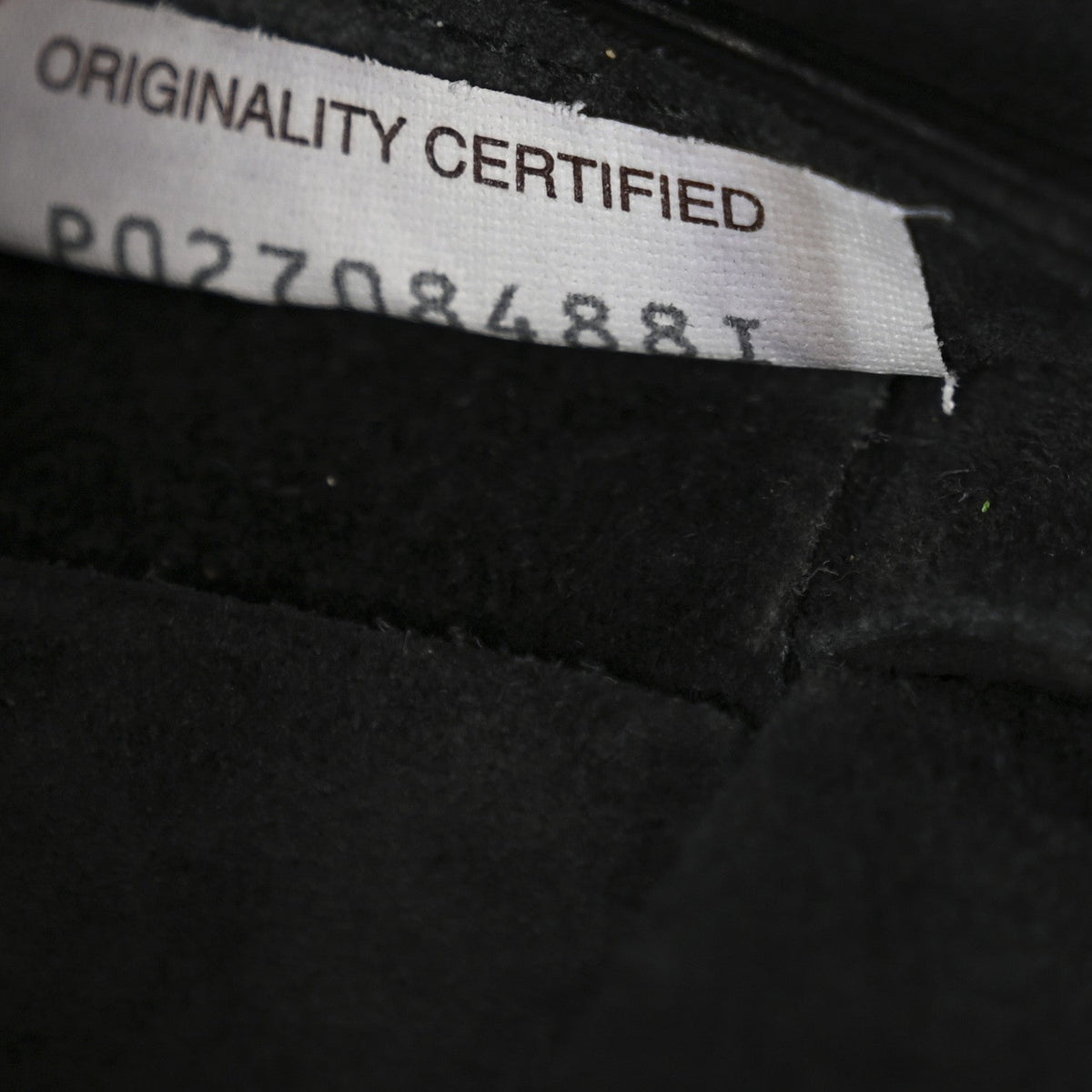 Grained Calfskin Intrecciato Mini Arco Tote Black