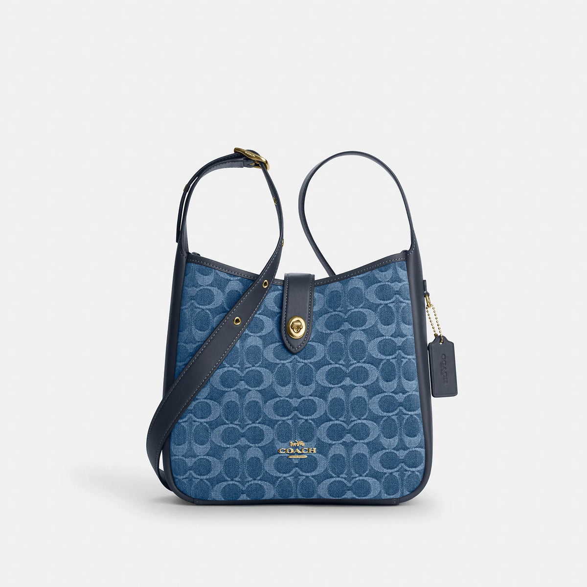 Coach Outlet Hadley Convertible Crossbody Bag In Signature Denim