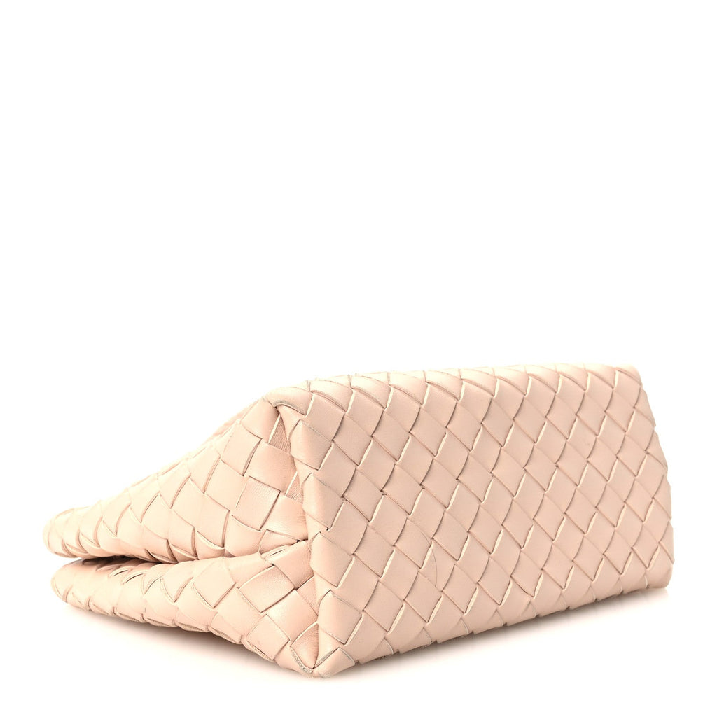 Nappa Intrecciato Small Andiamo Shoulder Bag Lotus