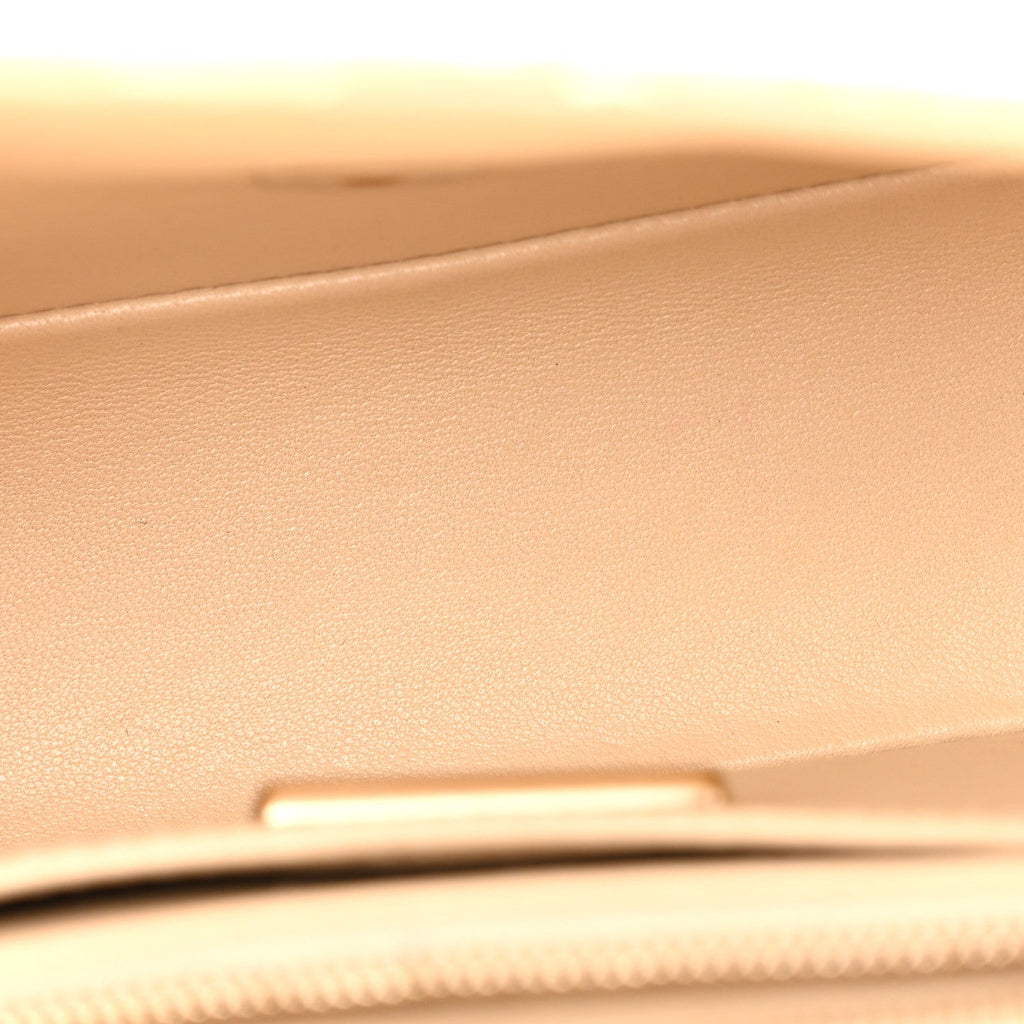 Metallic Snakeskin Mini Rectangular Flap White Gold