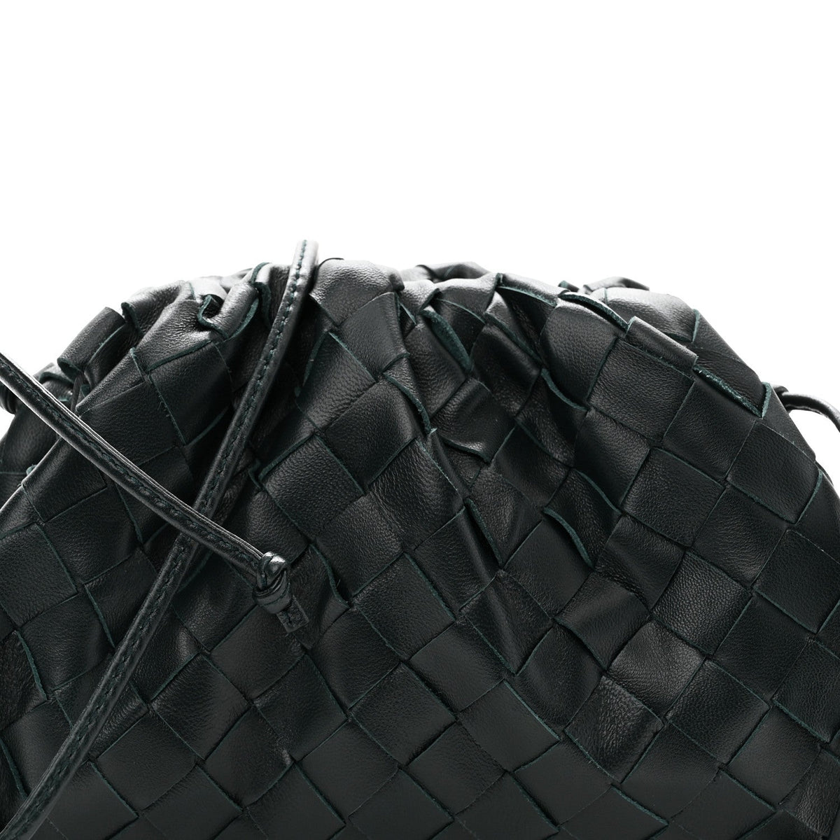 Nappa Intrecciato The Mini Pouch Raintree