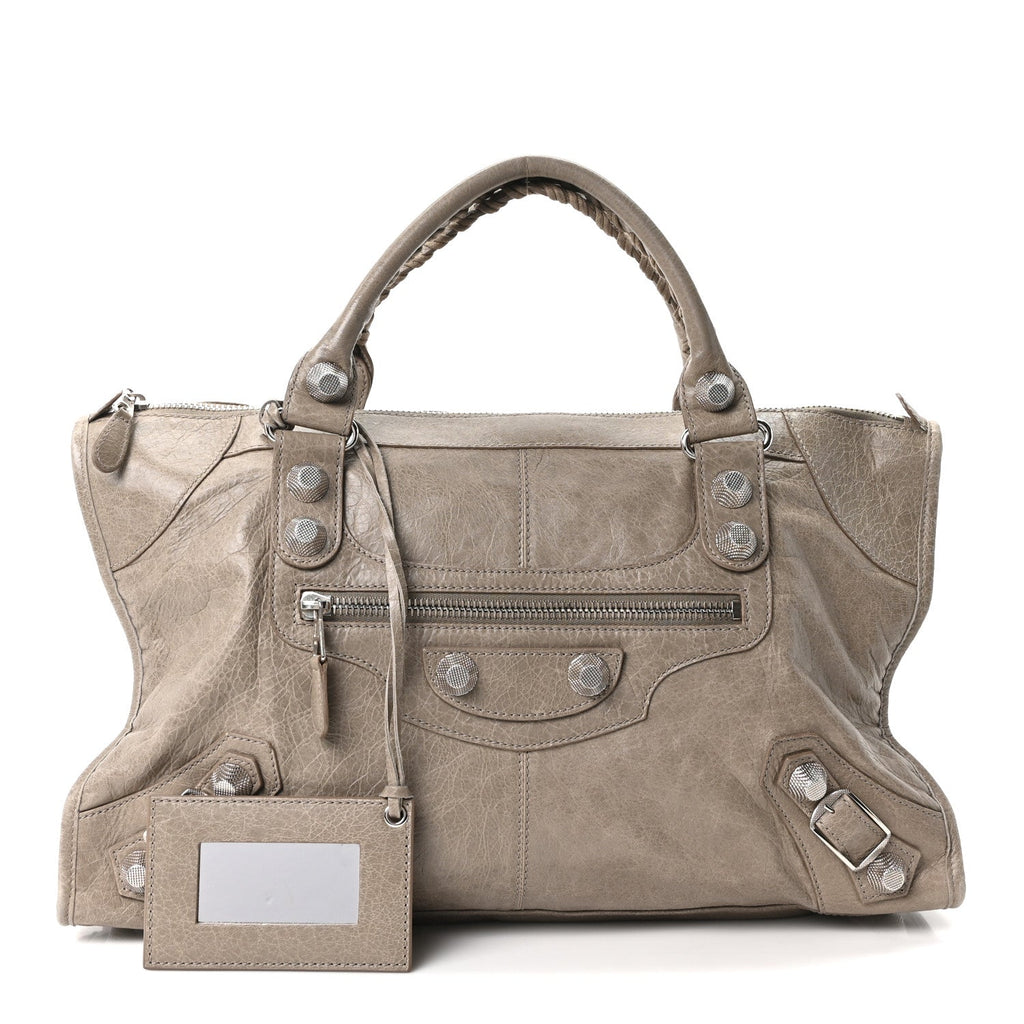 Agneau Giant 21 Silver Hardware Work Papyrus