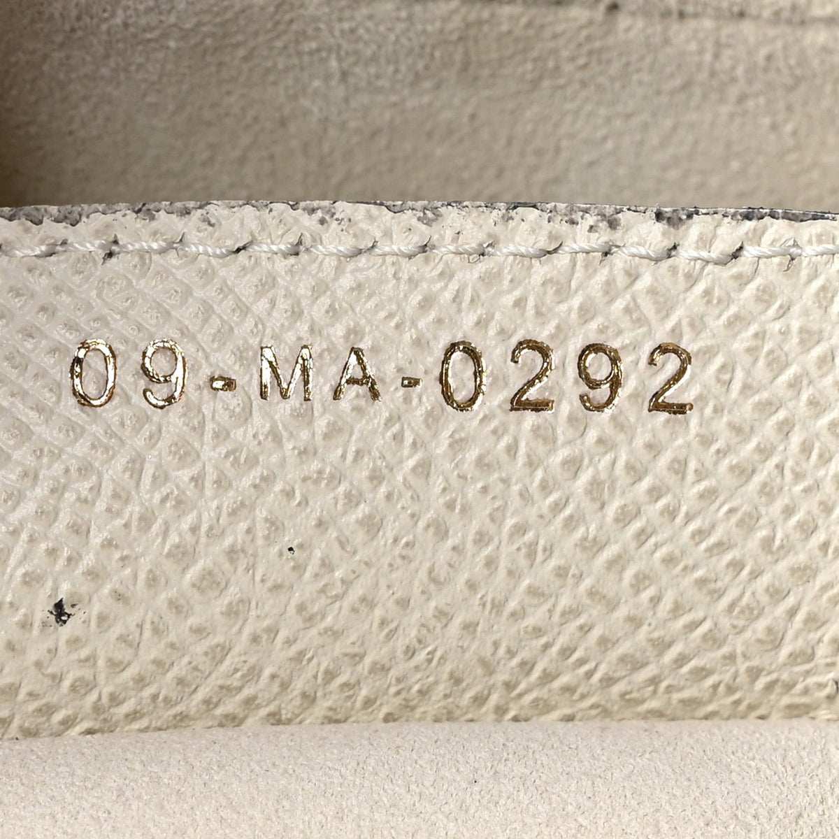 Grained Calfskin Saddle Bag Latte