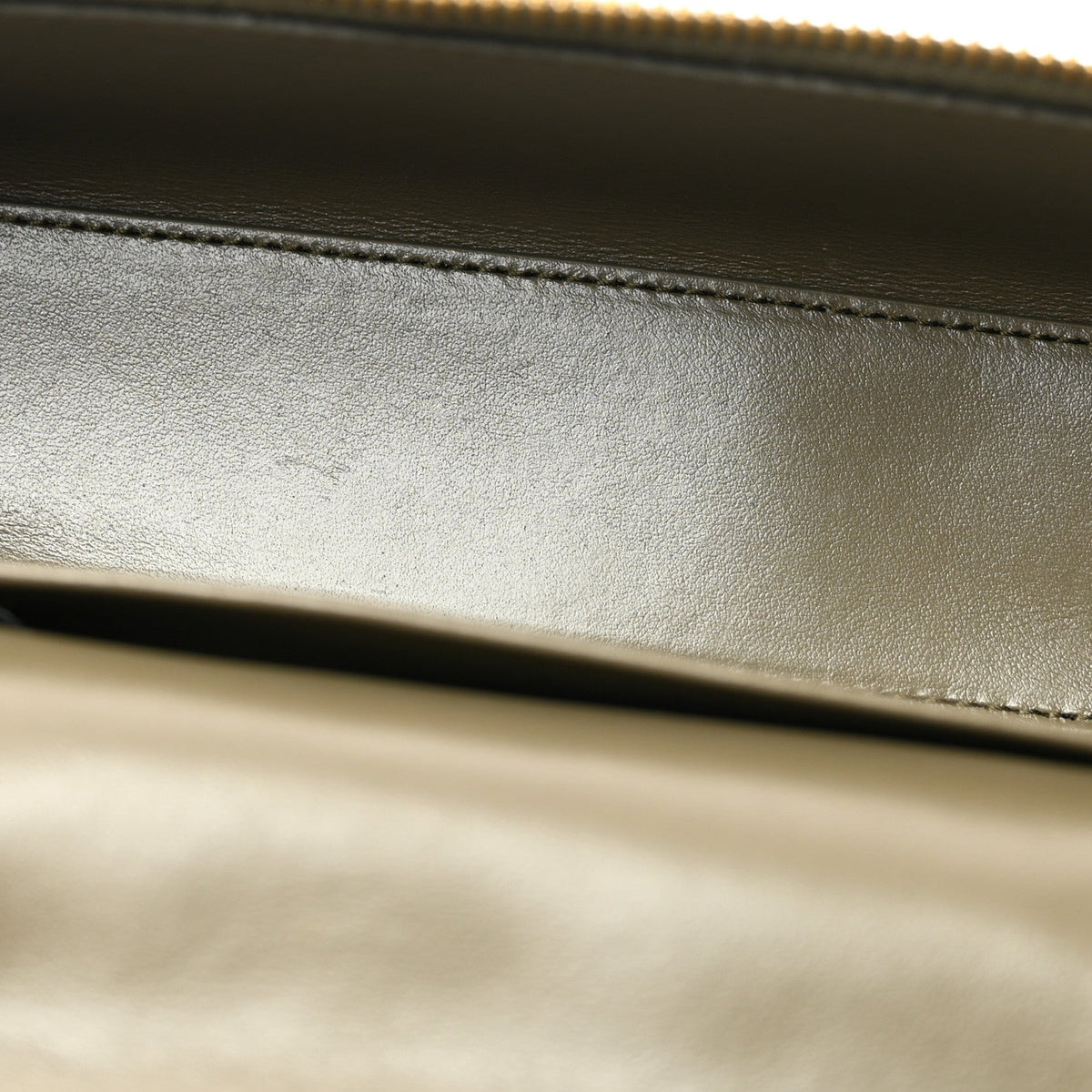 Calfskin Intrecciato Bang Bang Vanity Case Cypress