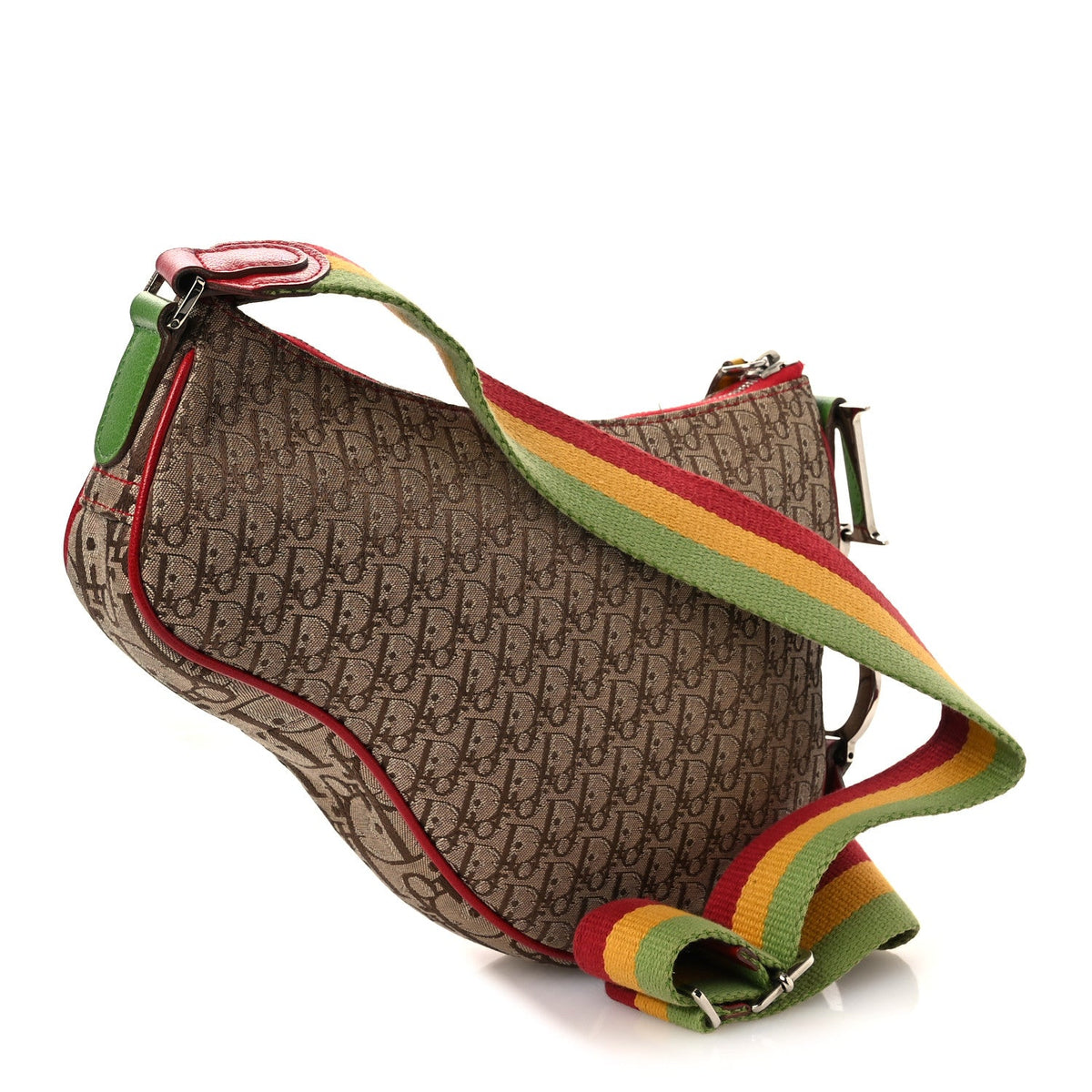 Monogram Rasta Saddle Pochette Beige