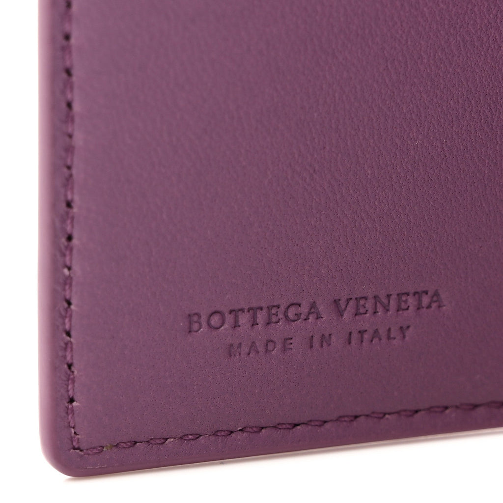 Nappa Intrecciato Passport Case Corot