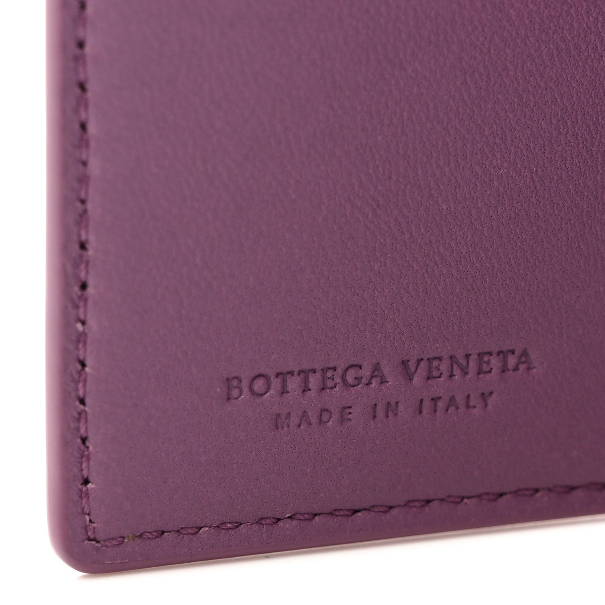Nappa Intrecciato Passport Case Corot