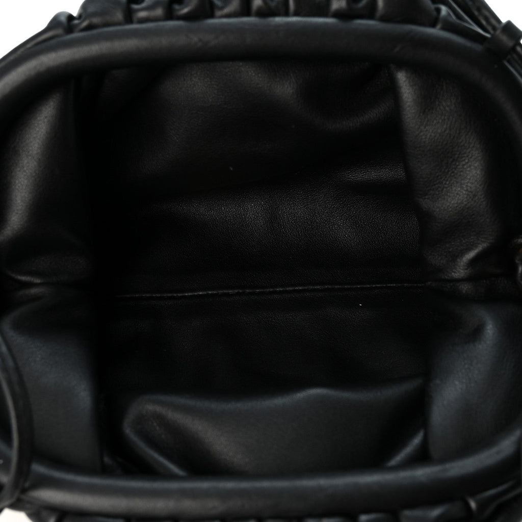 Butter Calfskin The Mini Pouch Black