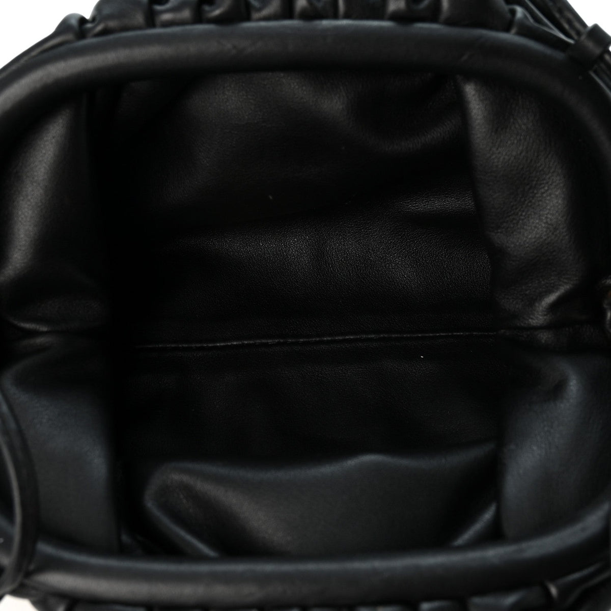 Butter Calfskin The Mini Pouch Black