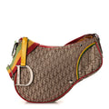 Monogram Rasta Saddle Pochette Beige