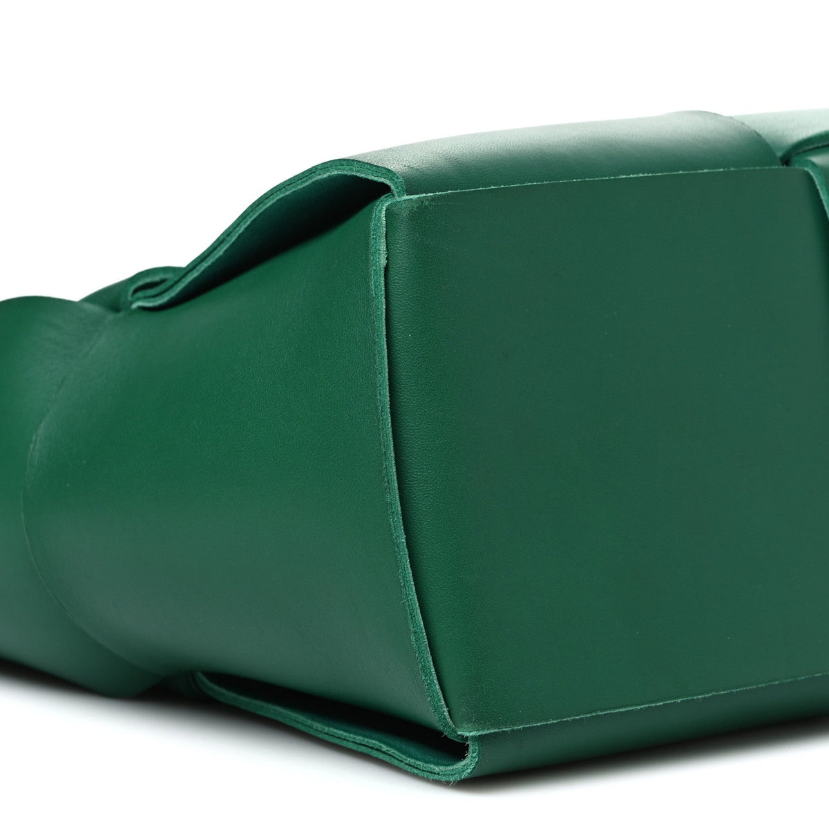 Nappa Maxi Intrecciato Medium Arco Tote Racing Green