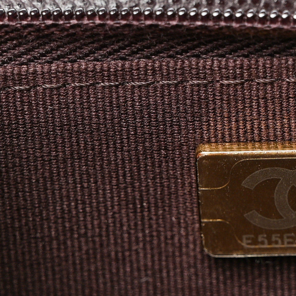 Caviar Quilted Wallet on Chain WOC Purple